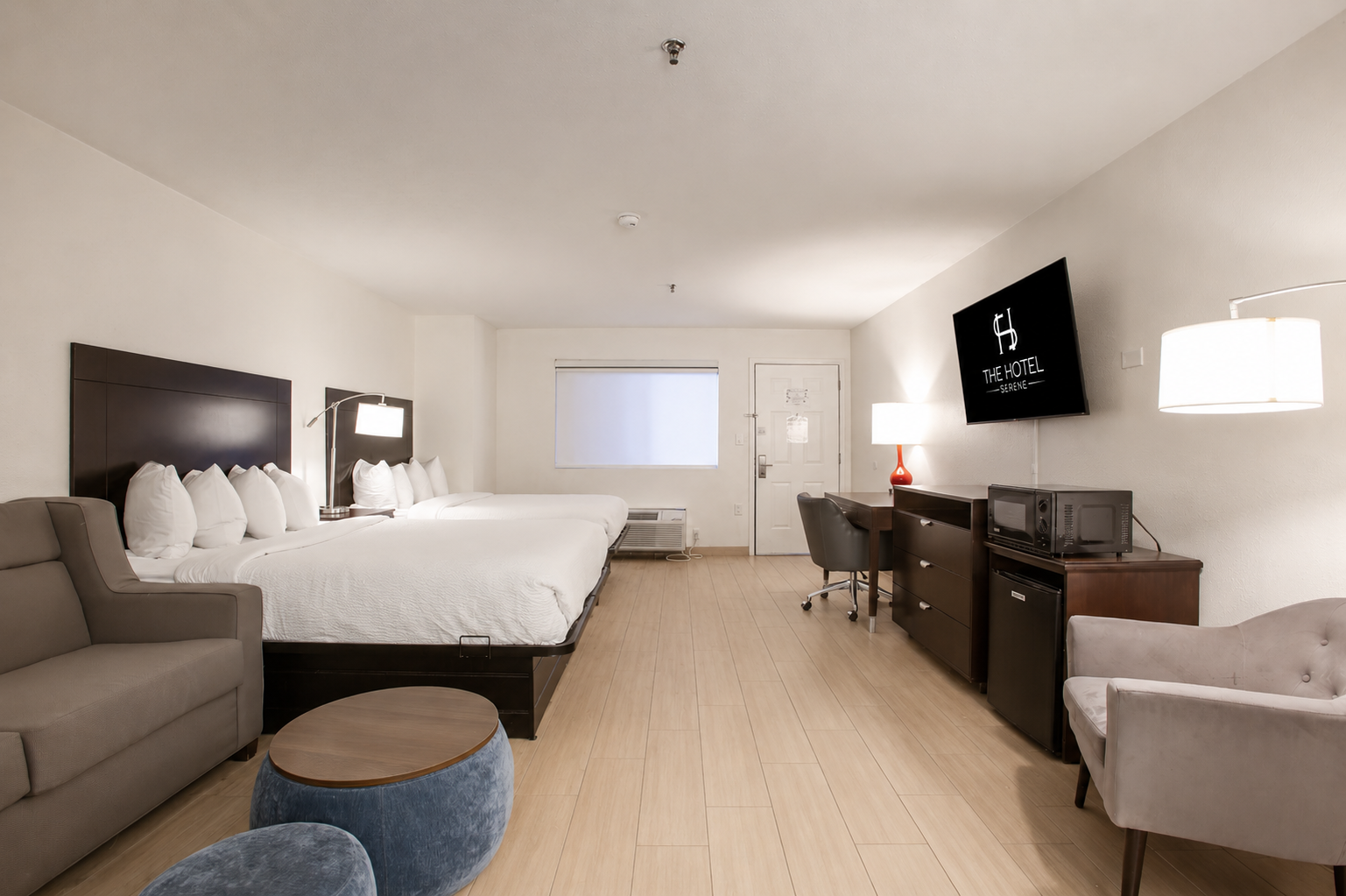The Hotel Serene in Glendale AZ, Family Room, 2 Queen Beds
